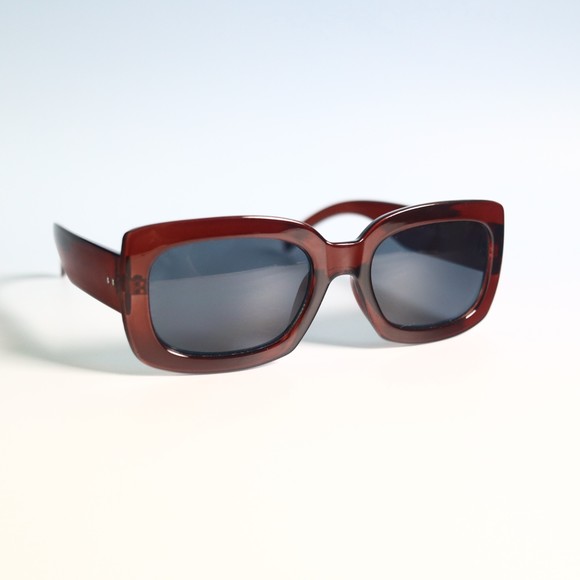 AJ Morgan 53848 52-21 136 Red Oversized rectangle sunglasses N3 - Picture 9 of 10